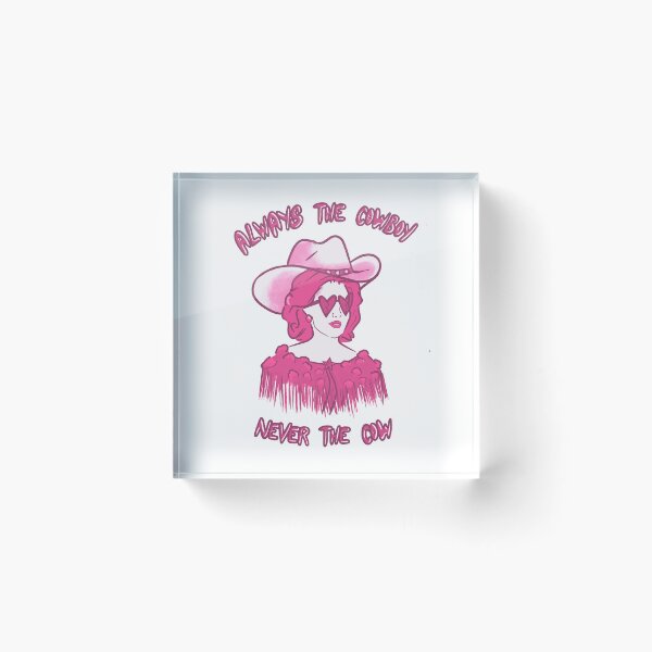 Item preview, CMAT Always The Cowboy Never The Cow - pink designed and sold by incloudines.