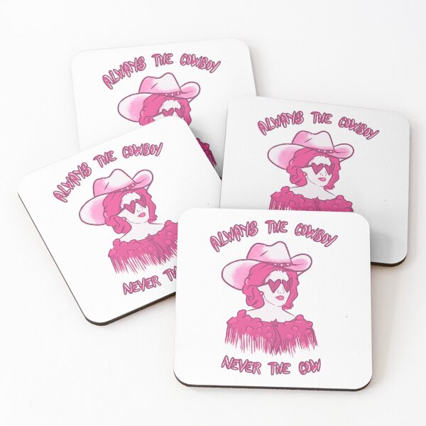 Item preview, CMAT Always The Cowboy Never The Cow - pink designed and sold by incloudines.
