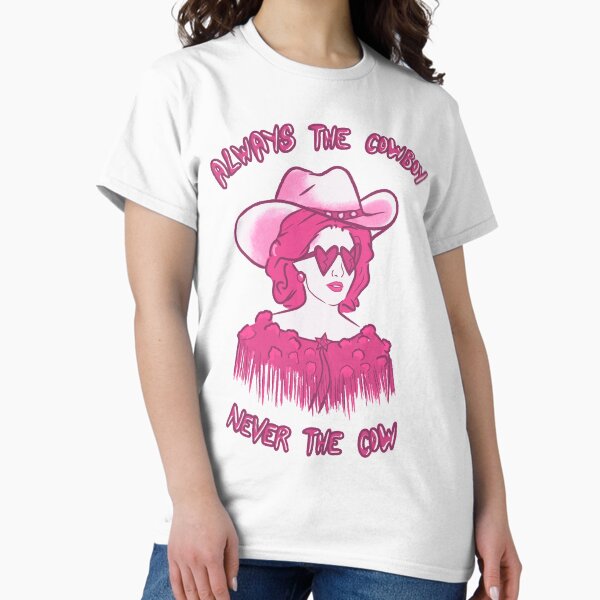 Item preview, CMAT Always The Cowboy Never The Cow - pink designed and sold by incloudines.