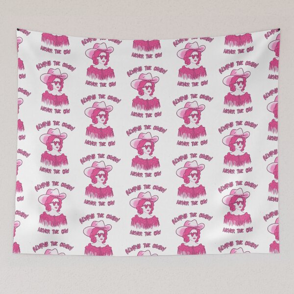 Item preview, CMAT Always The Cowboy Never The Cow - pink designed and sold by incloudines.