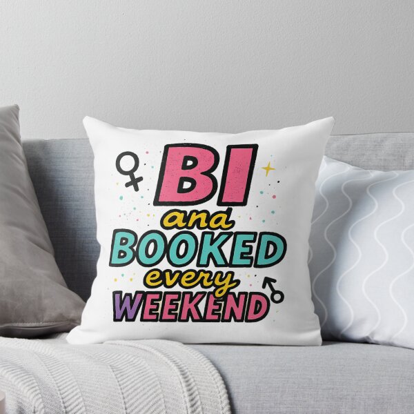 Item preview, Bi and Booked Every Weekend – Bold Pride Design designed and sold by Haus Of Sin.