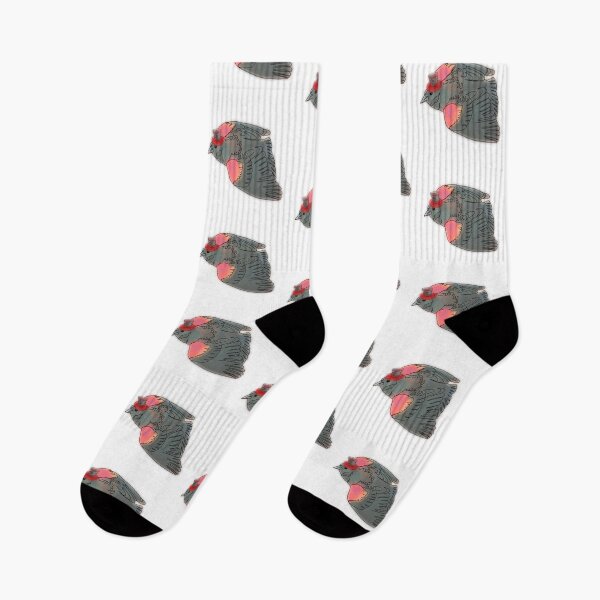 Item preview, Flying Red-Winged Blackbird in Canadian Top Hat – animalsinhats designed and sold by Ashley’sAnimalz.