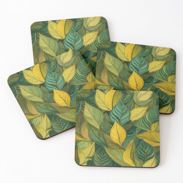 Item preview, Layered Leaf Pattern designed and sold by Designbes.