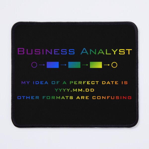 Item preview, Business Analyst, LGBTQ Classic Pride Flag graphic, Analyst, nerdy, cool, college, school, format, designed and sold by PrideBeProud.
