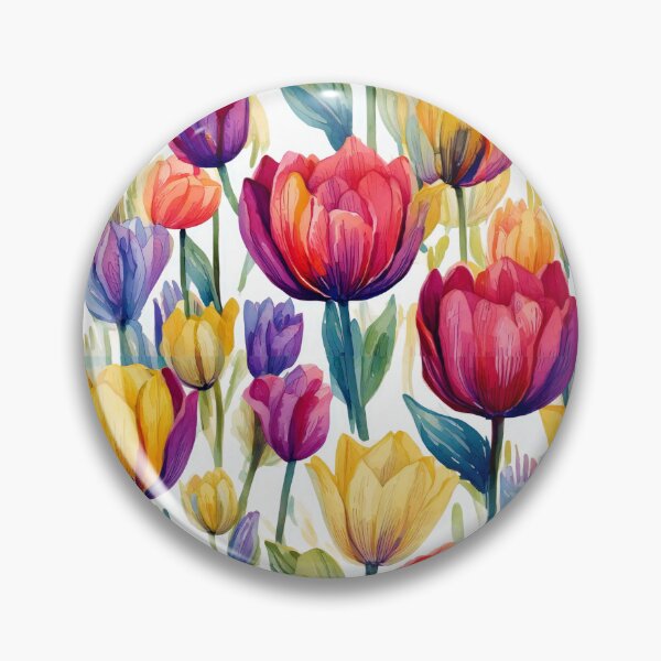 Item preview, Abstract Tulip Pattern designed and sold by Designbes.