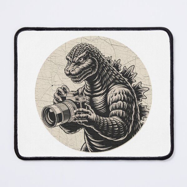 Item preview, Godzilla Vacation Snaps designed and sold by Angry Swan Designs.