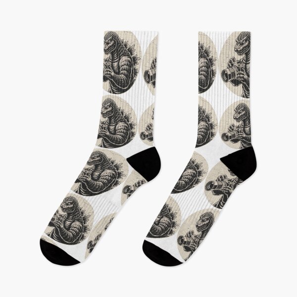 Item preview, Godzilla Vacation Snaps designed and sold by Angry Swan Designs.
