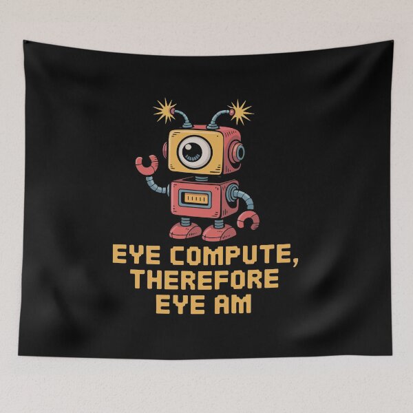 Aperçu de l'œuvre Eye Compute, donc Eye Am créée et vendue par TrippyOutfitter.