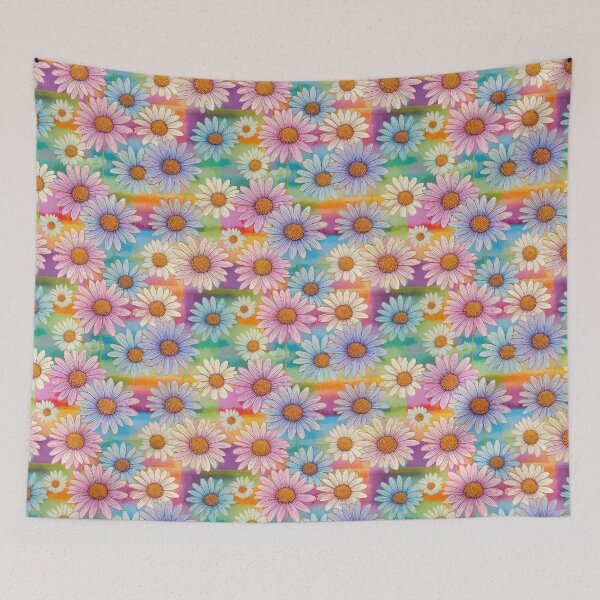 Item preview, Watercolor Daisy Florals designed and sold by Designbes.