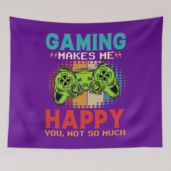 Item preview, gaming, video games, gamer, funny, geek, gaming makes me happy, games, gamer till the end designed and sold by happinesproject.