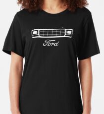 1979 Bronco/F-Series Grille, White Print Slim Fit T-Shirt