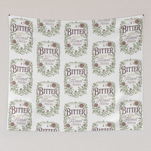 Item preview, Bitter With Floral Notes – Elegance with Attitude designed and sold by Shoot-The-Moon.
