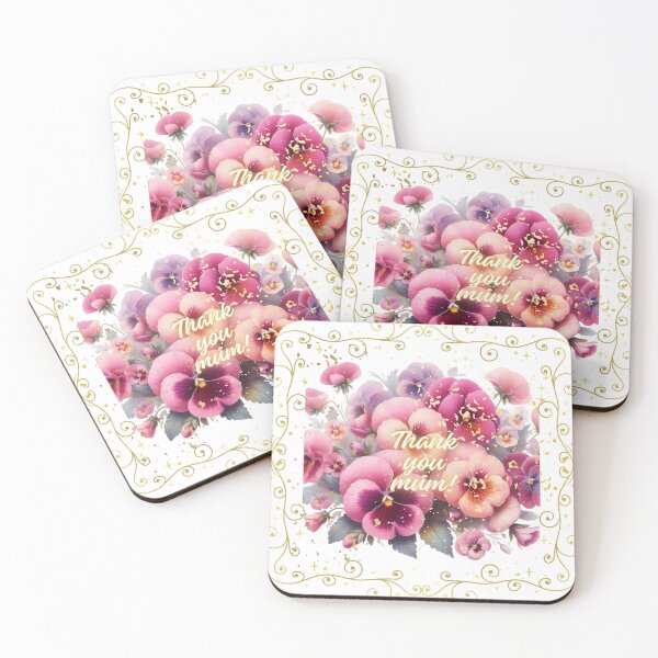 Item preview, Happy Mother’s Day! Thank you mom! Best mom! Cute greetings. Spring flowers. Special day.  designed and sold by Sugar Wisdom .