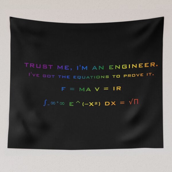 Item preview, Engineer, LGBTQ Classic Pride Flag graphic, civil engineer, nerdy, cool, college, Computer Engineer, Chemical Engineer,, school, format, Mechanical engineer,  designed and sold by PrideBeProud.
