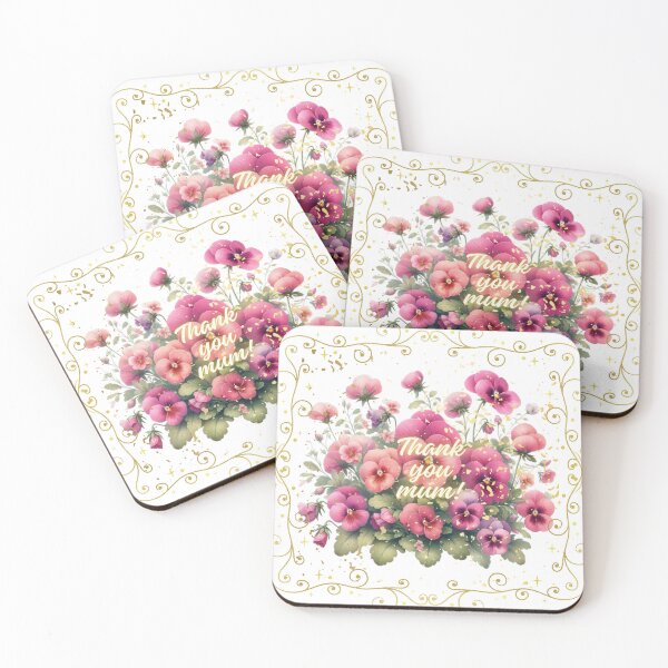Item preview, Happy Mother’s Day! Thank you mom! Best mom! Cute greetings. Spring flowers. Special day.  designed and sold by Sugar Wisdom .