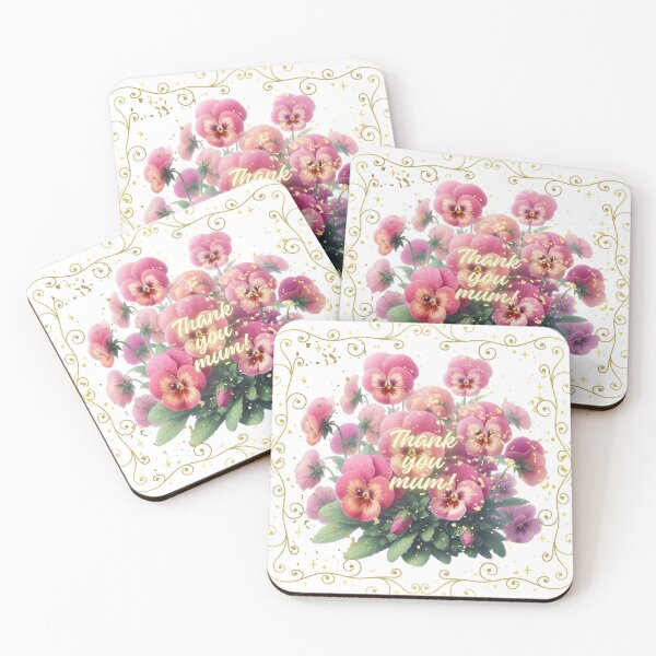 Item preview, Happy Mother’s Day! Thank you mom! Best mom! Cute greetings. Spring flowers. Special day.  designed and sold by Sugar Wisdom .
