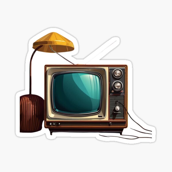 Item preview, Vintage Retro Television Set designed and sold by MatthewAMerman.