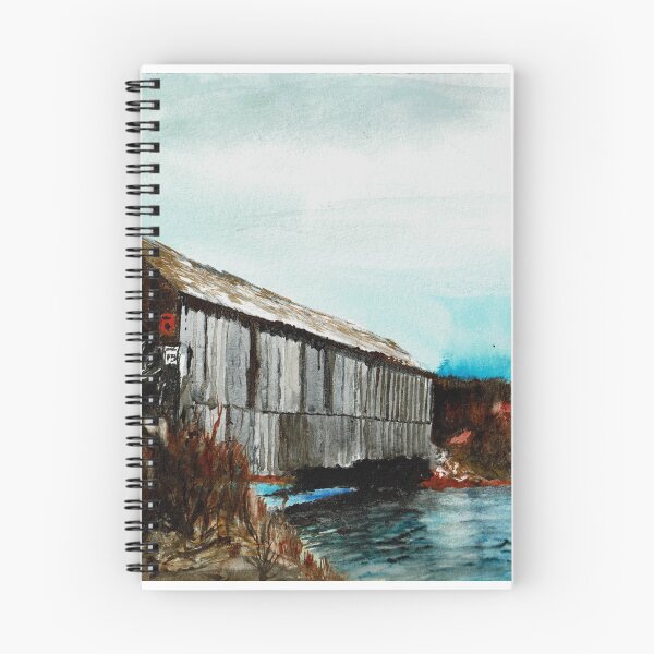 Item preview, Covered Bridge - Bloomfield Creek  designed and sold by Dureall Ramsdell.