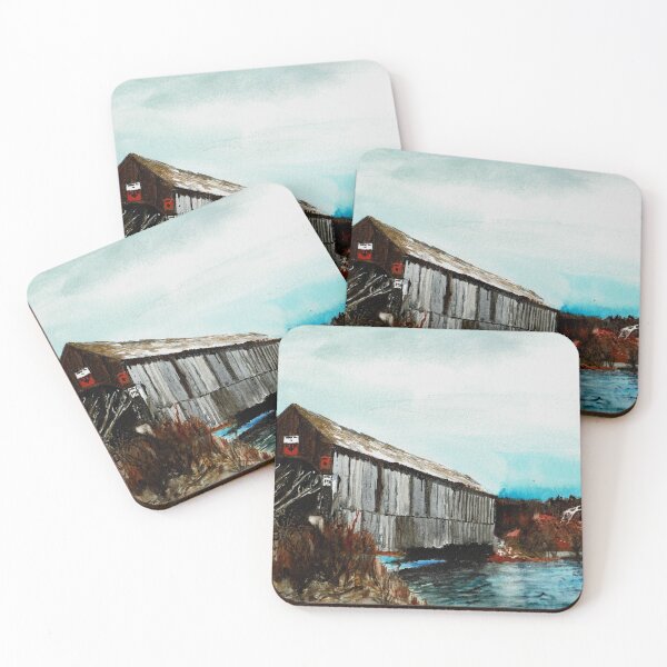 Item preview, Covered Bridge - Bloomfield Creek  designed and sold by Dureall Ramsdell.