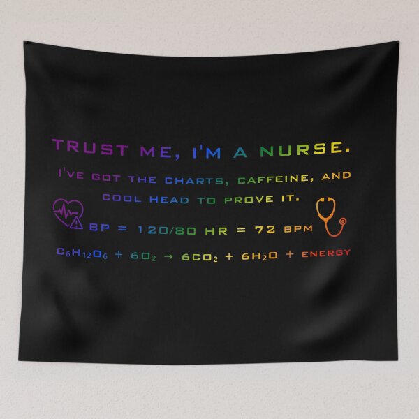 Item preview, Nurse, LGBTQ Classic Pride Flag graphic, college, Dental Nurse, Cardiac Nurse, Registered Nurse, Oncology Nurse, Home Help Nurse,  designed and sold by PrideBeProud.