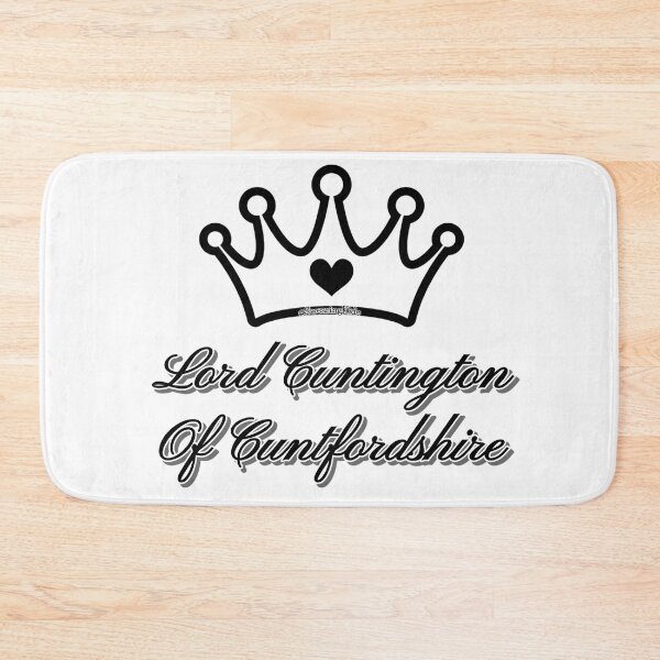 Item preview, Lord Cuntington of Cuntfordshire designed and sold by SwearingKids.