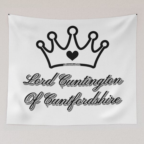 Item preview, Lord Cuntington of Cuntfordshire designed and sold by SwearingKids.