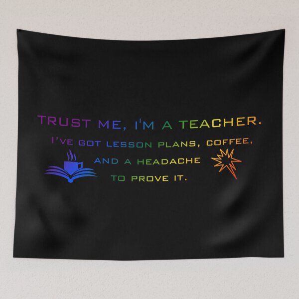 Item preview, Teacher, LGBTQ Classic Pride Flag graphic, college, funny, Primary school teacher, Secondary School Teacher, High School Teacher,  designed and sold by PrideBeProud.