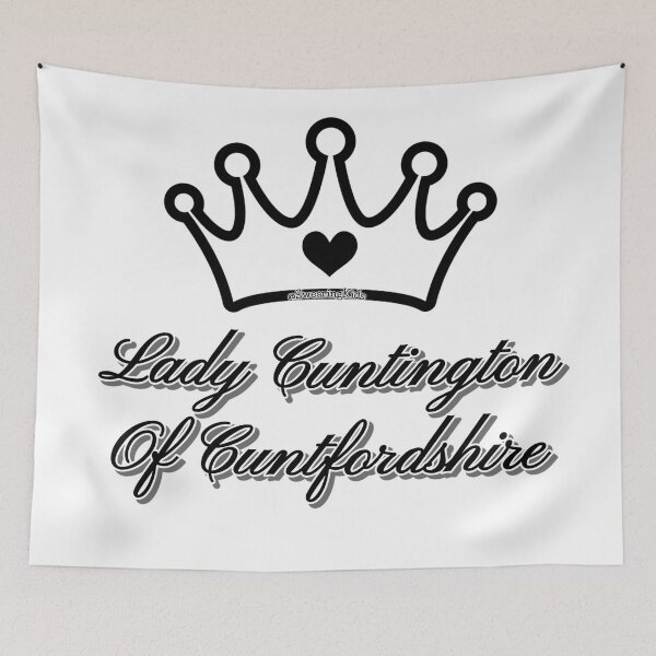 Item preview, Lady Cuntington of Cuntfordshire designed and sold by SwearingKids.