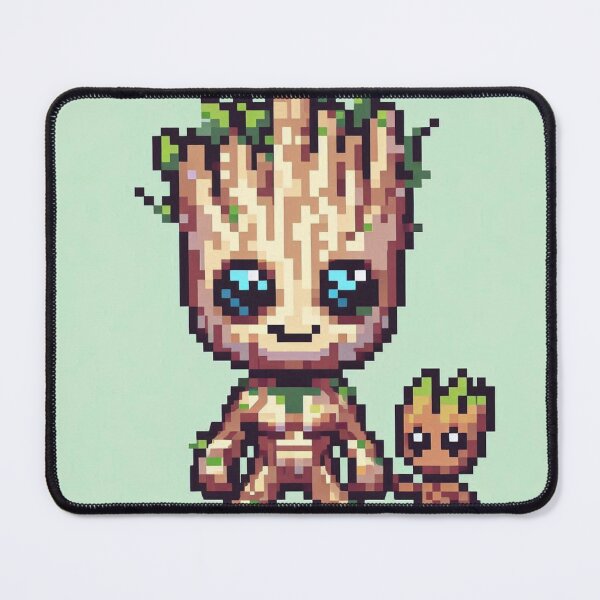 Item preview, Pixel art Groot designed and sold by Helene-Creation.