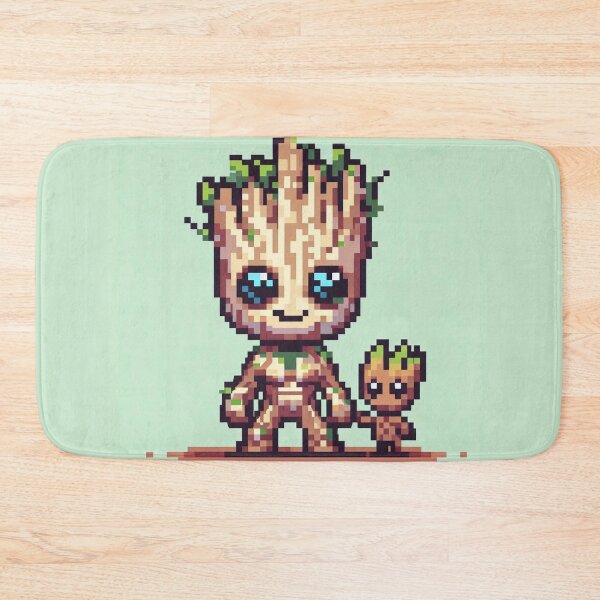 Item preview, Pixel art Groot designed and sold by Helene-Creation.
