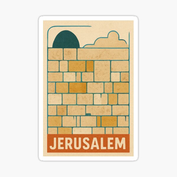 Item preview, Jerusalem Print designed and sold by BaShert.