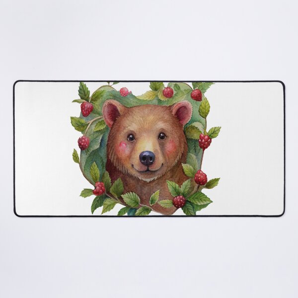 Item preview, Berry the Watercolor Bear designed and sold by SibMa.
