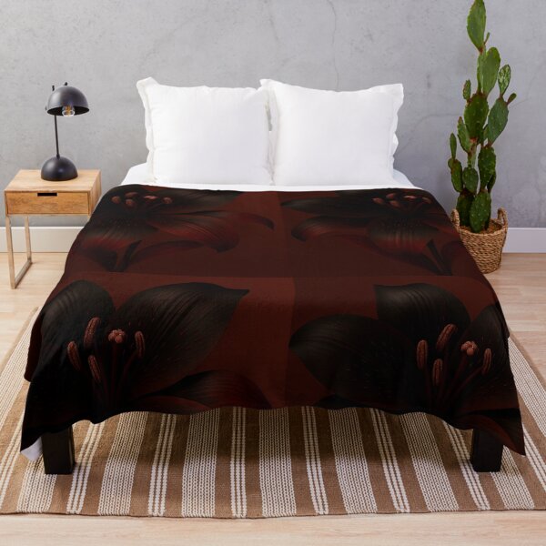 Item preview, Black lily with nuances of wine color designed and sold by Crisverona.