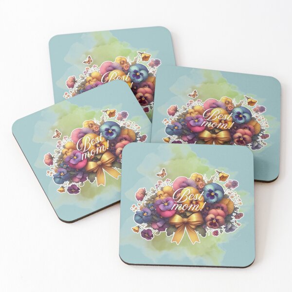 Item preview, Happy Mother’s Day! Thank you mom! Best mom! Cute greetings. Spring flowers. Special day.  designed and sold by Sugar Wisdom .
