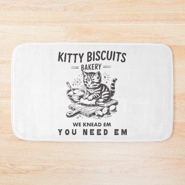 Item preview, Kitty Biscuits We Knead Em You Need Em designed and sold by Alluka Brand.
