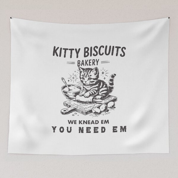 Item preview, Kitty Biscuits We Knead Em You Need Em designed and sold by Alluka Brand.