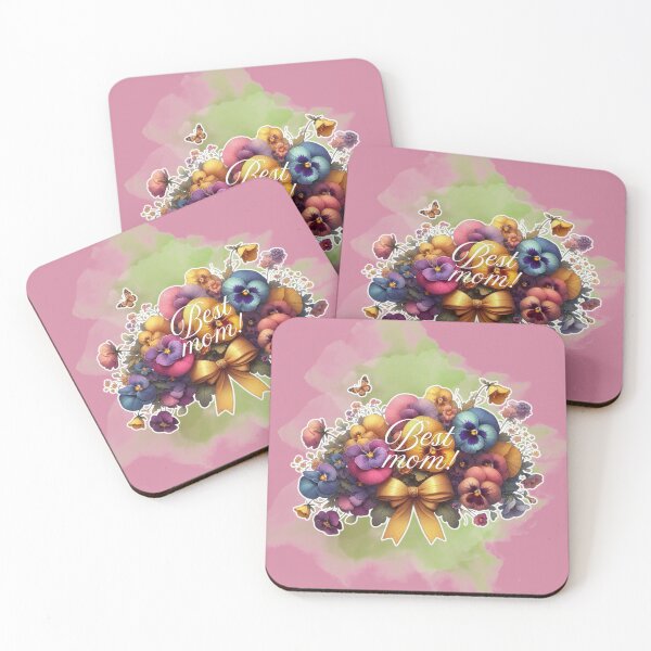 Item preview, Happy Mother’s Day! Thank you mom! Best mom! Cute greetings. Spring flowers. Special day.  designed and sold by Sugar Wisdom .