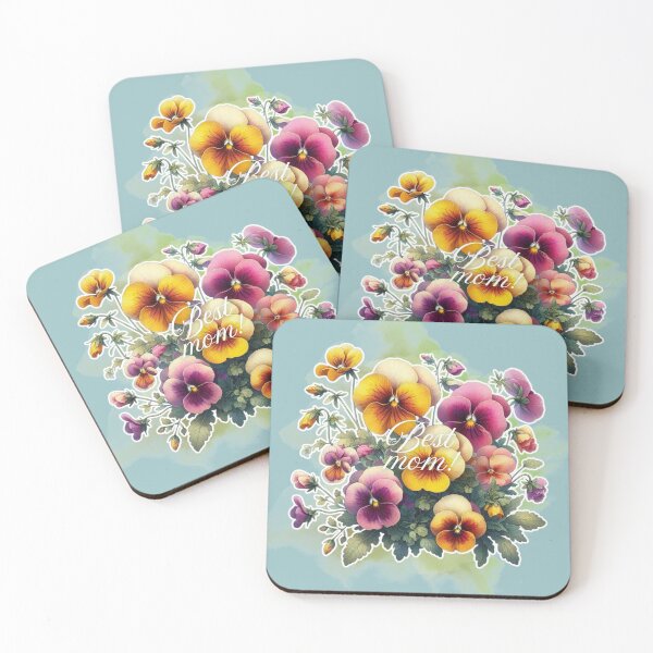 Item preview, Happy Mother’s Day! Thank you mom! Best mom! Cute greetings. Spring flowers. Special day.  designed and sold by Sugar Wisdom .