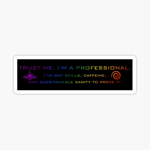 Item preview, Professional Career, LGBTQ Classic Pride Flag graphic, college, funny, work, career, professional, Job, working,   designed and sold by PrideBeProud.