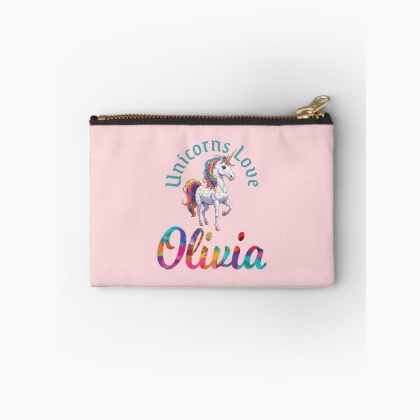 Item preview, Unicorns Love Olivia designed and sold by ComicKitsch.