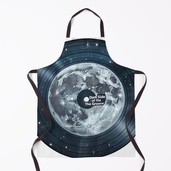 Item preview, Vintage Vinyl Record Moon T-Shirt, Dark Side of the Groove Graphic Tee, Retro Music Enthusiast Shirt, Celestial Album Art Design designed and sold by TeeTimeTreasure.