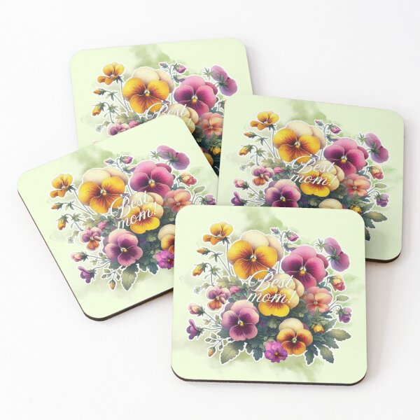 Item preview, Happy Mother’s Day! Thank you mom! Best mom! Cute greetings. Spring flowers. Special day.  designed and sold by Sugar Wisdom .