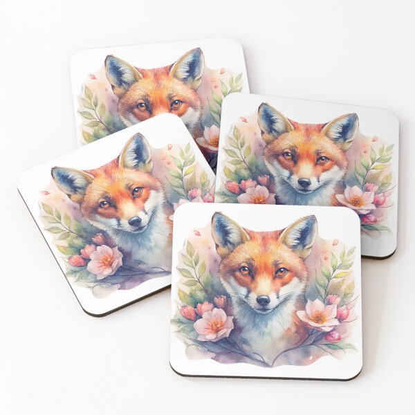 Item preview, Lumi the Floral Fox designed and sold by SibMa.