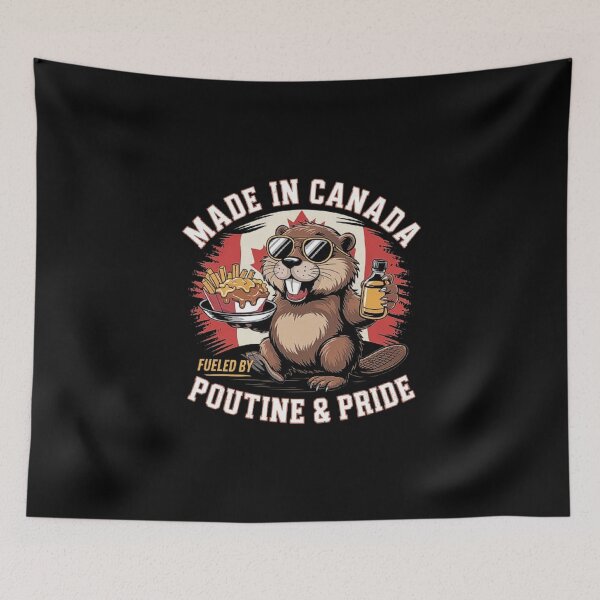 Item preview, Canadian Pride Design - Fueled by Poutine & National Spirit designed and sold by love3617.
