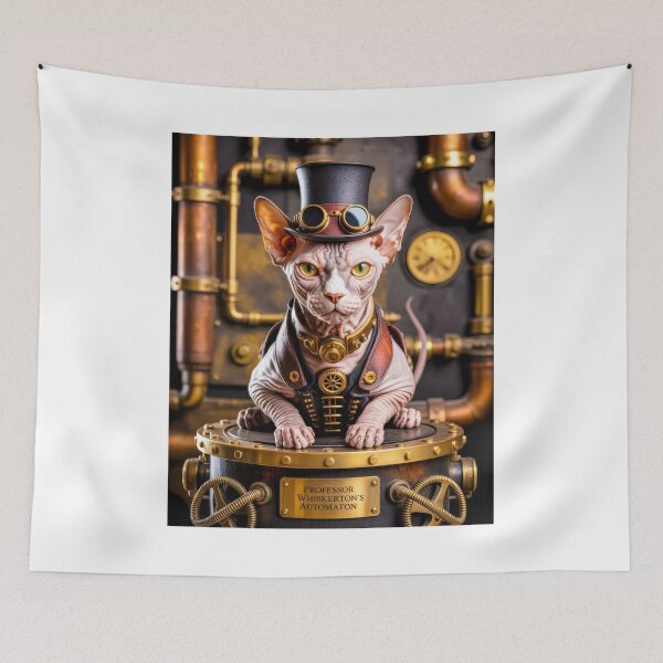 Item preview, Professor Whiskerton's Automaton designed and sold by Angry Swan Designs.
