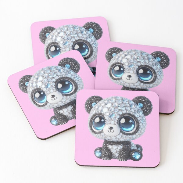 Item preview, Bejeweled Panda 12 designed and sold by PANDALOVEART.