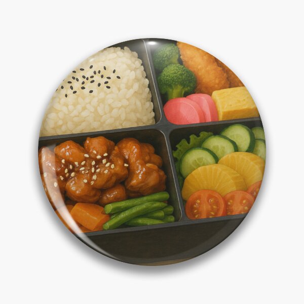 Item preview, Delicious Japanese Bento Box – Realistic Food Art designed and sold by KishShop.