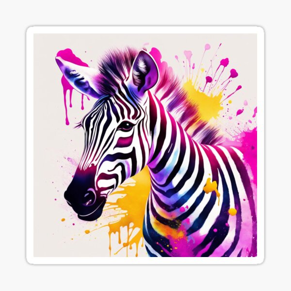 Artikel-Vorschau von Cartoon-Zebra, designt und verkauft von paulbgarcia.