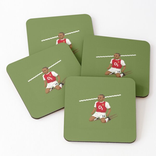 Item preview, Thierry Henry Iconic Knee Slide Pixel Art designed and sold by OffsidePixels.