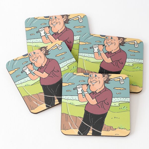 Item preview, Cartoon of Phil the Thrill Mickelson Golf Star designed and sold by Iasha.